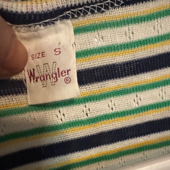 VTG Wrangler Babydoll Top (Juniors?) - Picture 2 of 3